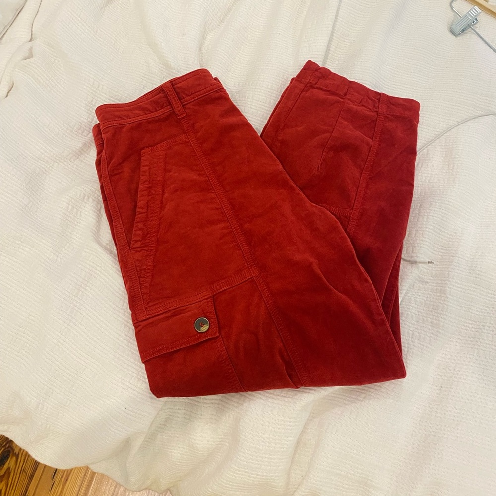 High Rise Crop Anthropologie Pants